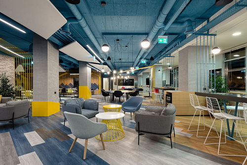 時尚辦公網(wǎng) 辦公設計 設計欣賞 靈動多變 塞爾維亞tech l05開發(fā)部門辦公室創(chuàng)新設計欣賞